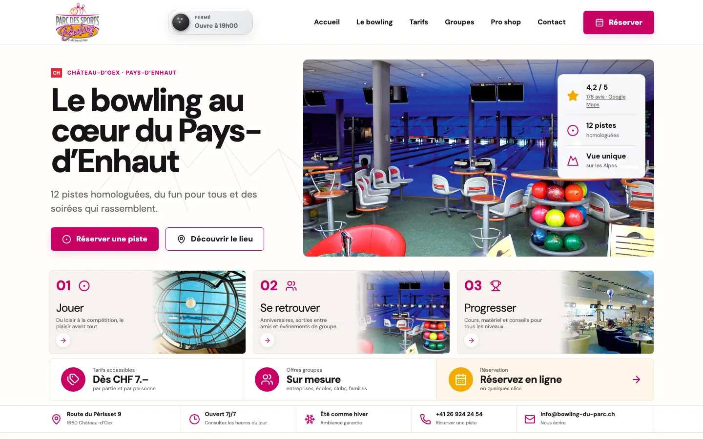 Screenshot Bowling du Parc